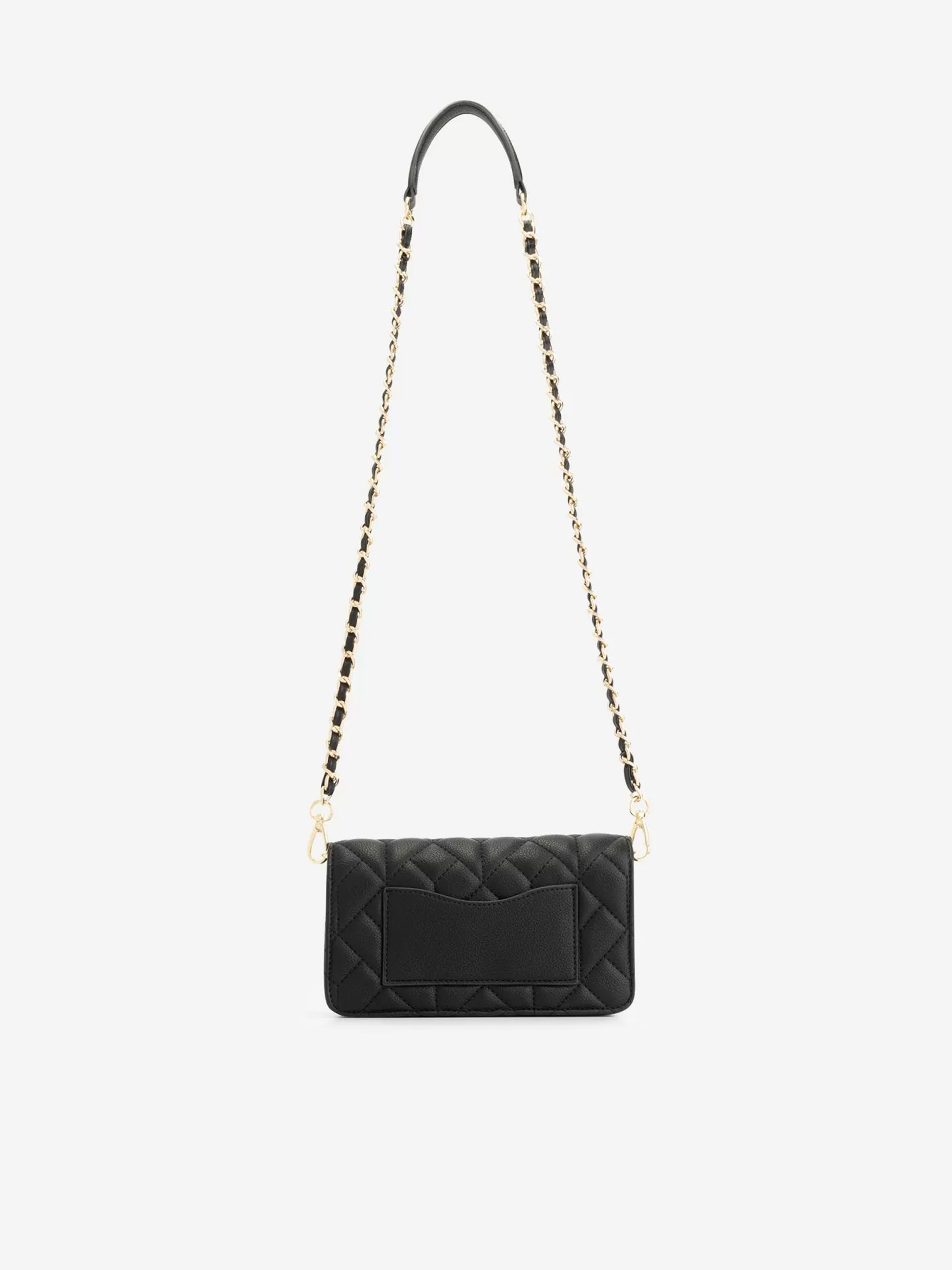 Small Padded shoulderbag with chain