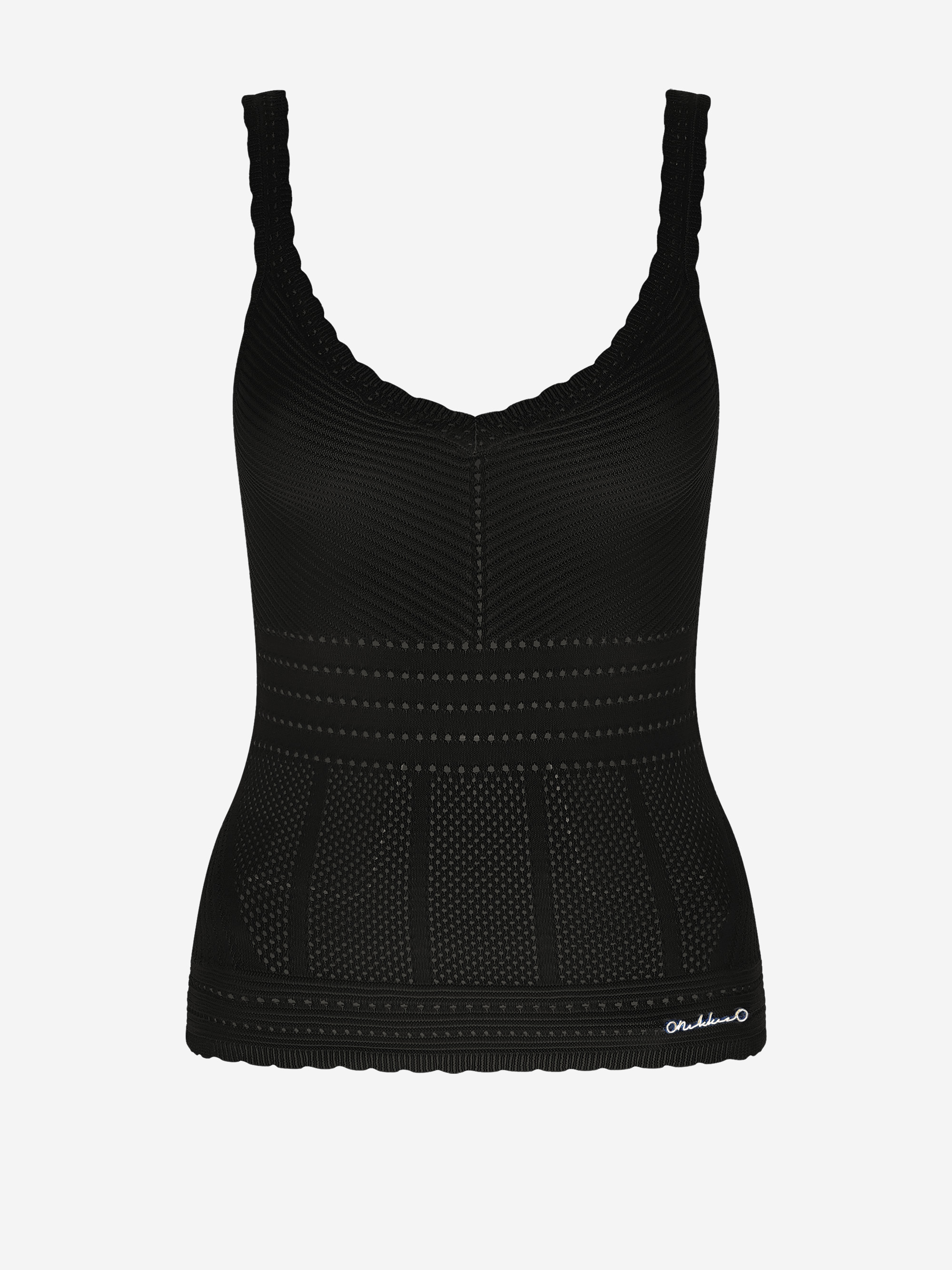 Ajour knitted tanktop