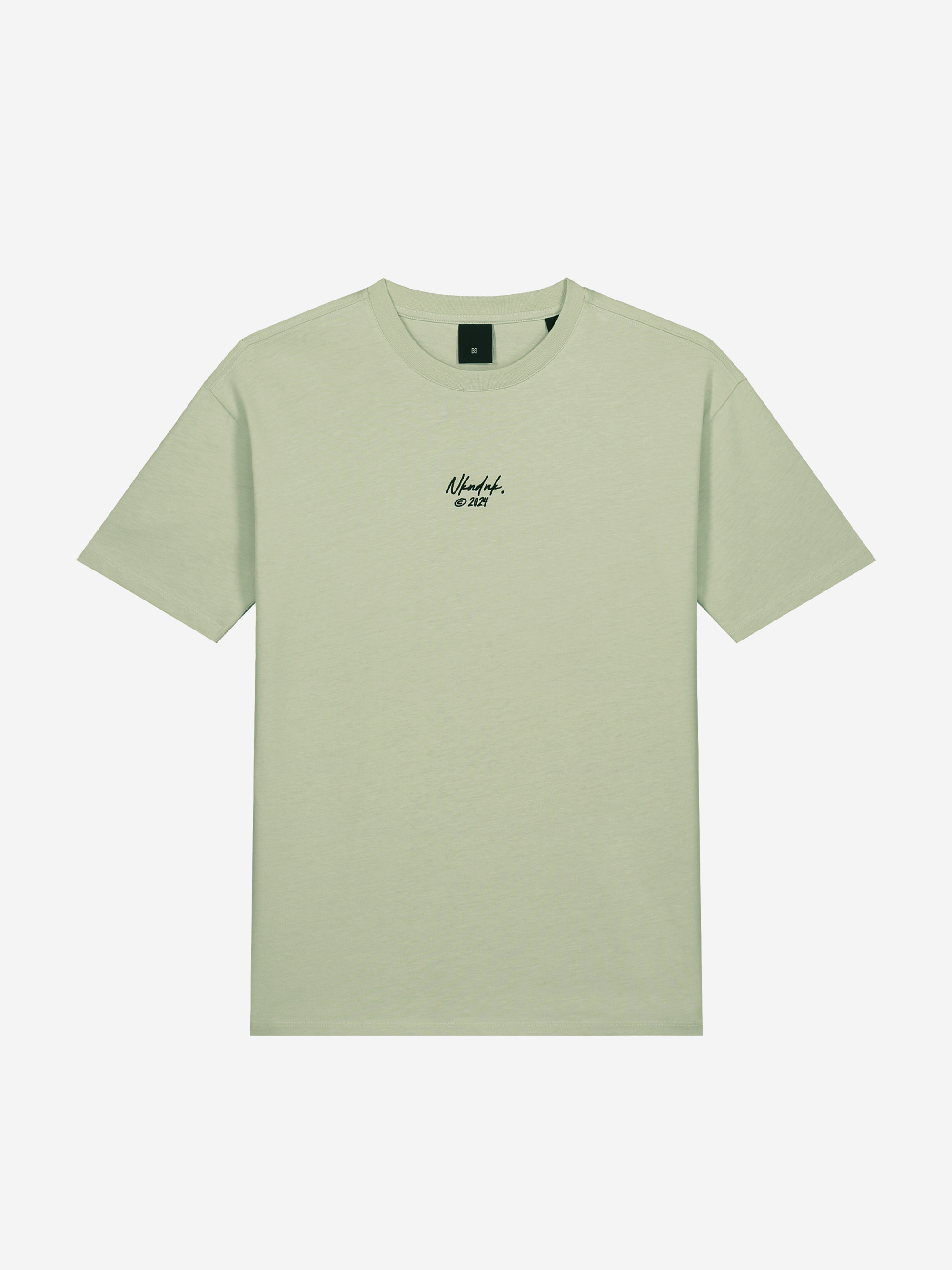T-shirt with embroidery logo