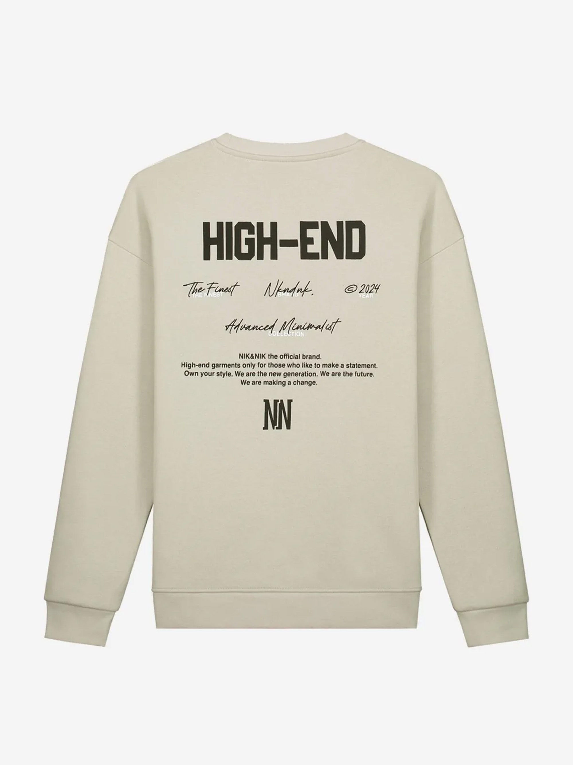 Sweatshirt met graphic print