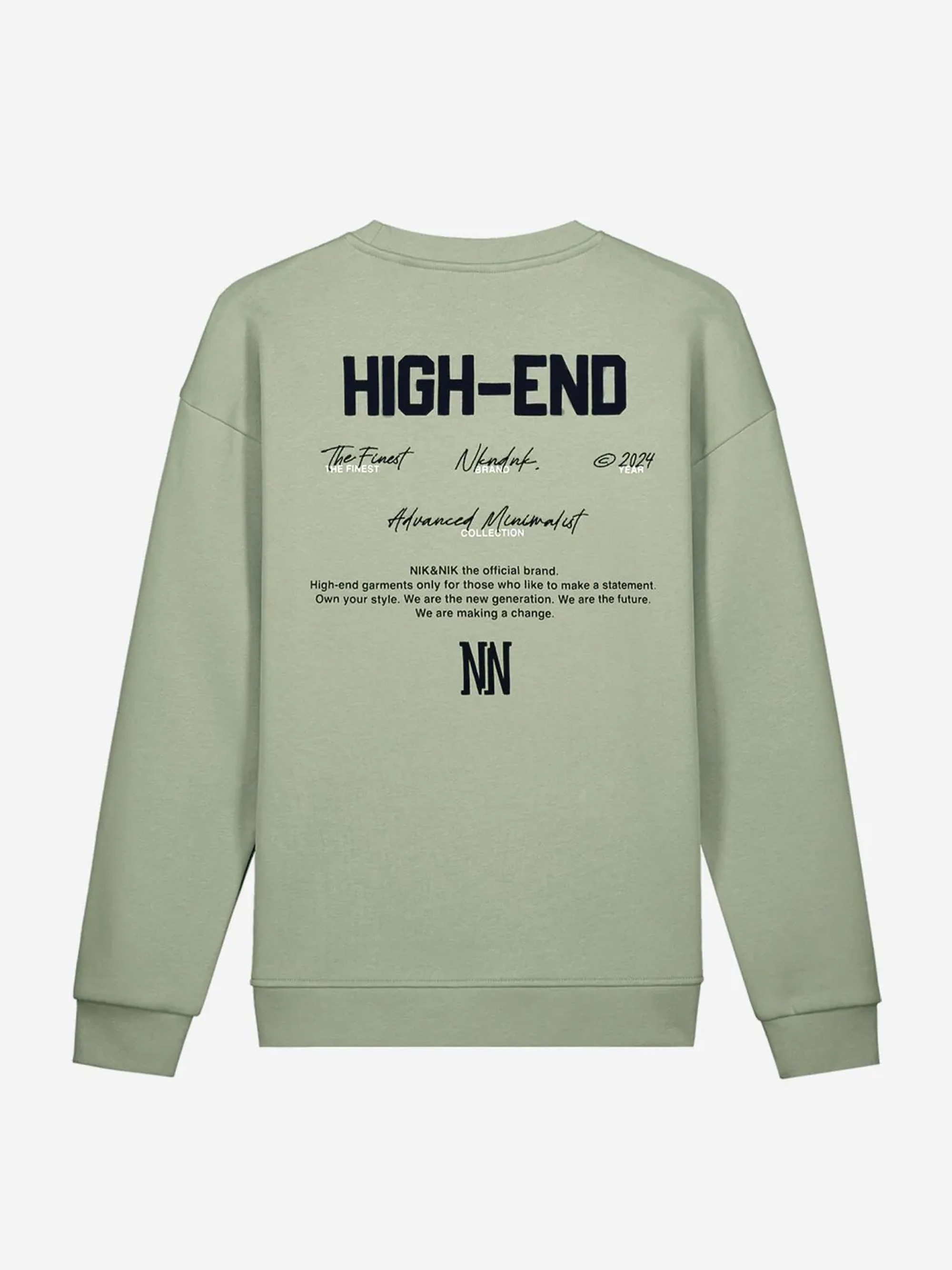 Sweatshirt met graphic print