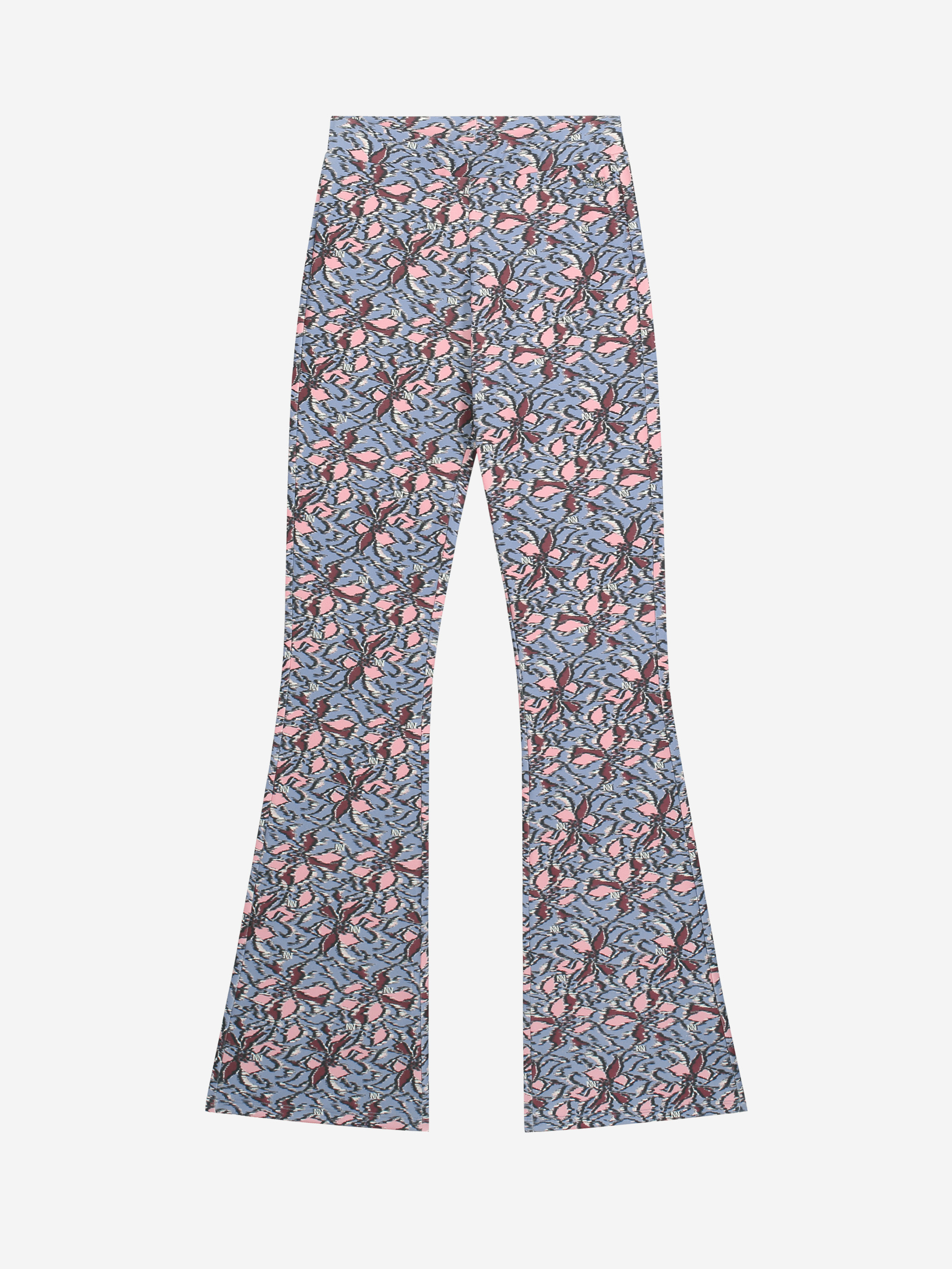 Flared pants with print 