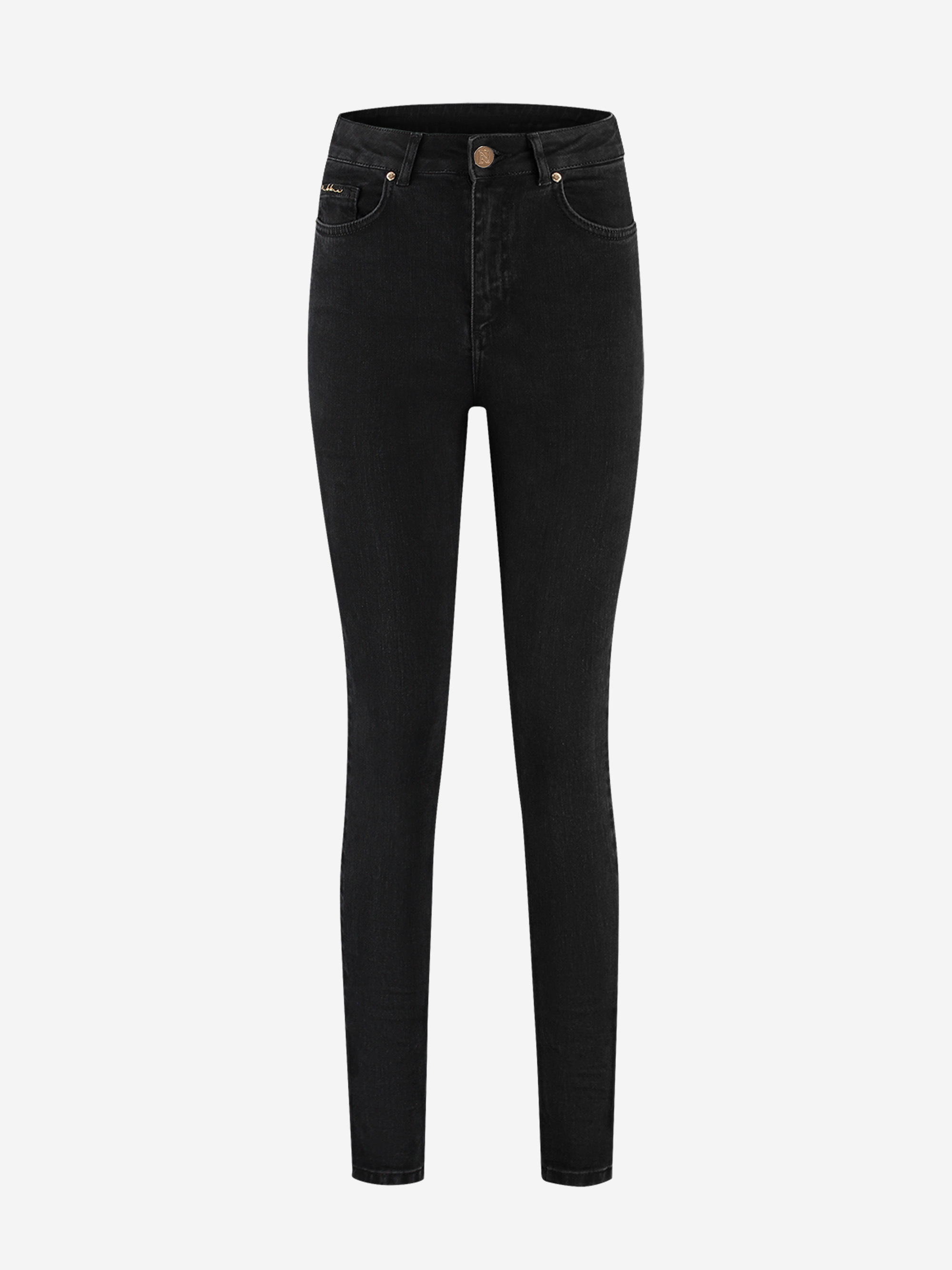 Mid rise skinny jeans 